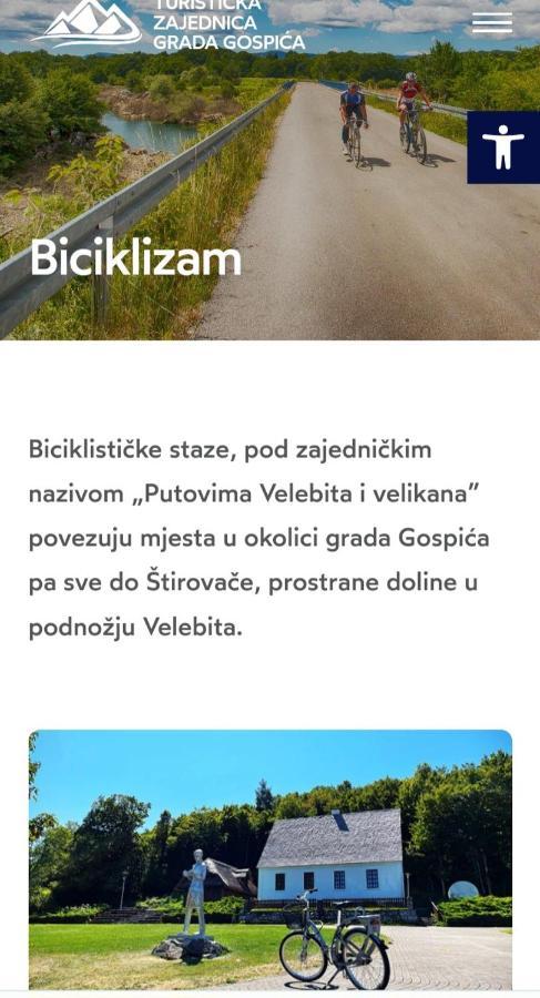 Apartman Antonio Gospic Bagian luar foto